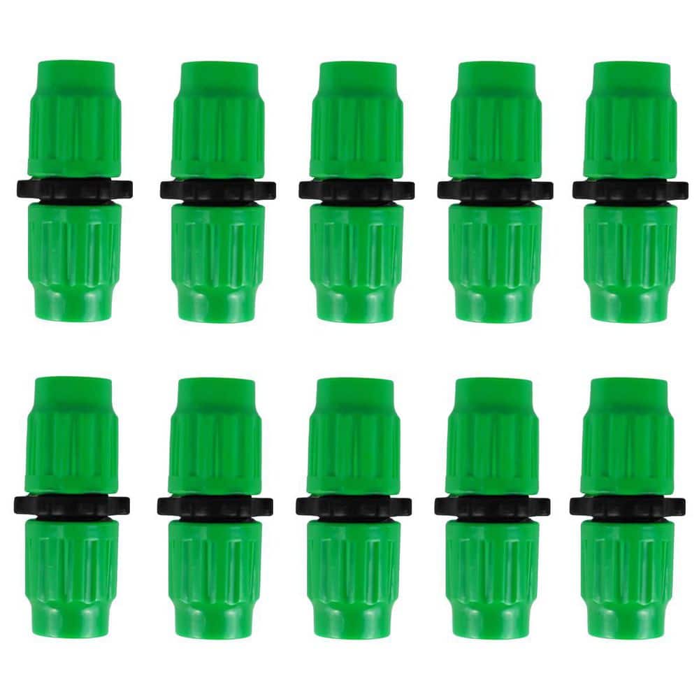 10-Piece Expandable Garden Hose Repair Kit, Plastic Dual-Channel Connectors for 1/2 in. and 5/8 in. Hoses price history on PriceWatchPro