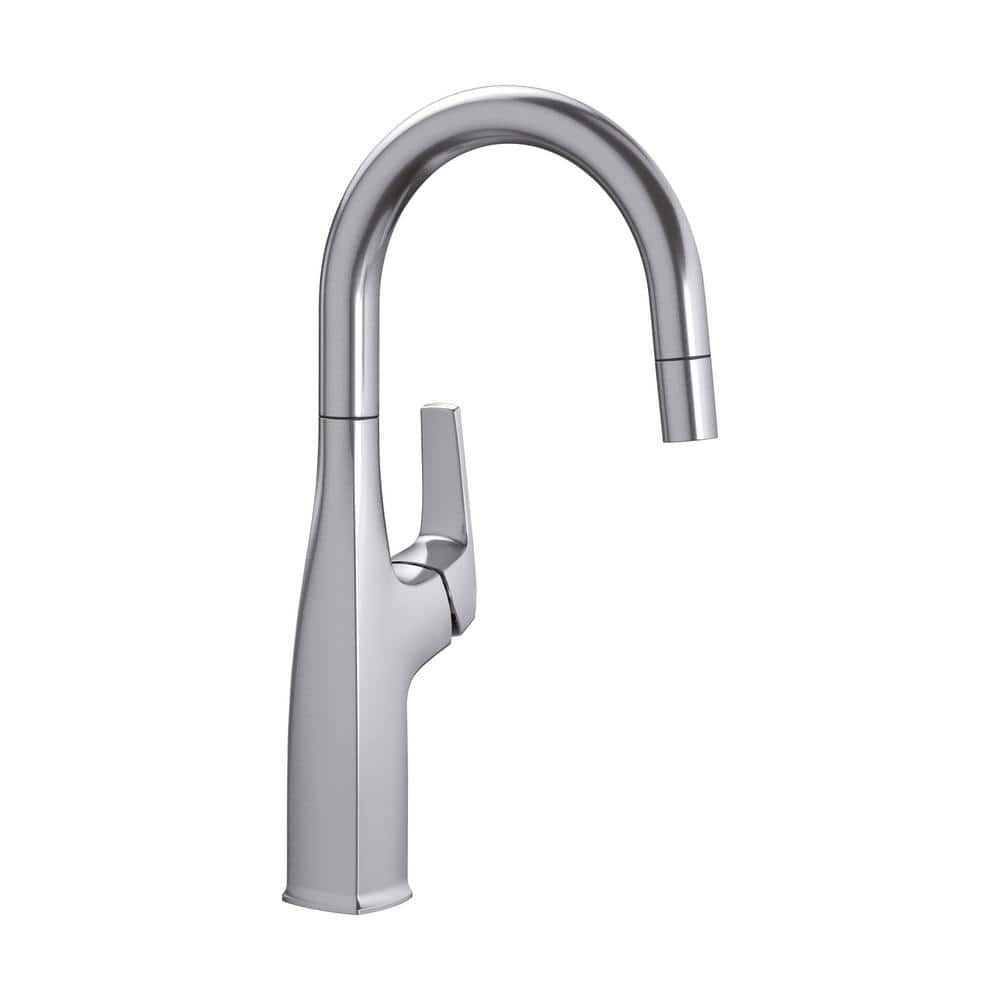 Blanco Rivana Single-Handle Pull-Down Bar Faucet in Stainless -  442682