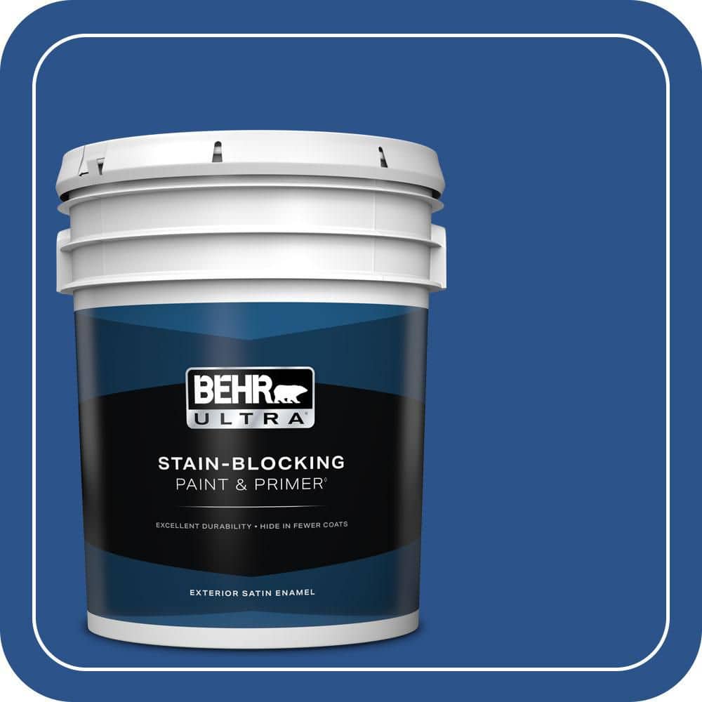 5 gal. #P520-7 Flashy Sapphire Satin Enamel Exterior Paint & Primer price history on PriceWatchPro