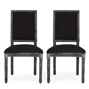 Robin Black and Gray Side Chair (Set of 2)