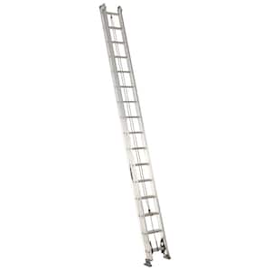32 ft. Aluminum Extension Ladder with 300 lbs. Load Capacity Type IA Duty Rating