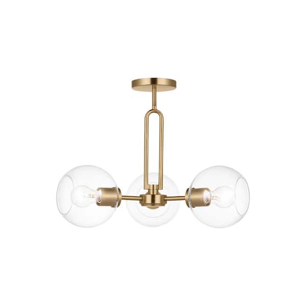 NATAL DESIGN × castelmerlinoBENCH120×30 Chesennord 1-Light Gold Pendant Light Fixtures, 25.5