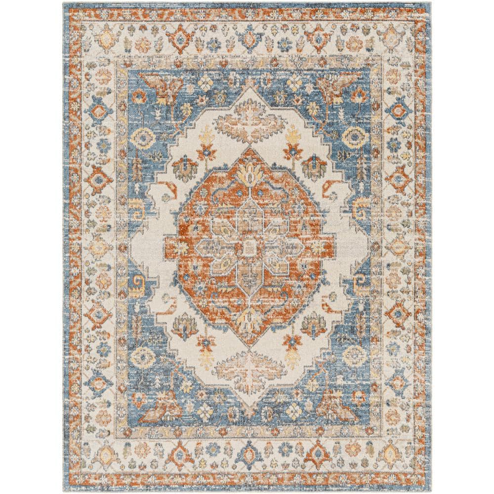 RUGGABLE Washable Stain Resistant Pet Area Rug Noor Ruby - 5' x 7
