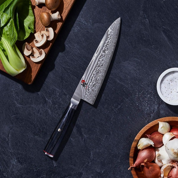 MIYABI Kaizen II 8 in. 5000FCD Carbon Steel Full Tang Chef's Knife