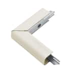 Wiremold 500 Series Metal Surface Raceway 90° Outside Elbow, Ivory