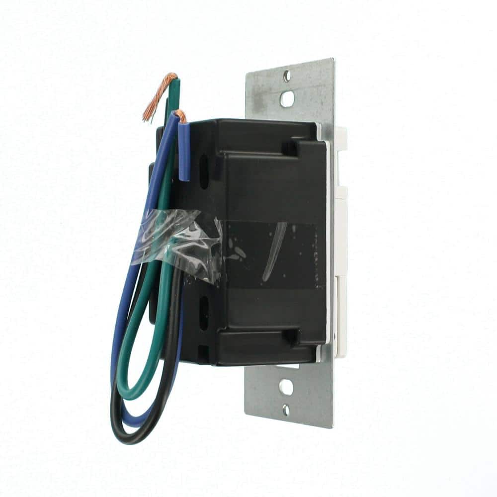 White Infrared Motion Sensing Occupancy Wall Switch