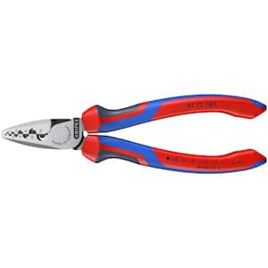 7-1/4 in. Comfort Grip Crimping Pliers for Cable Links