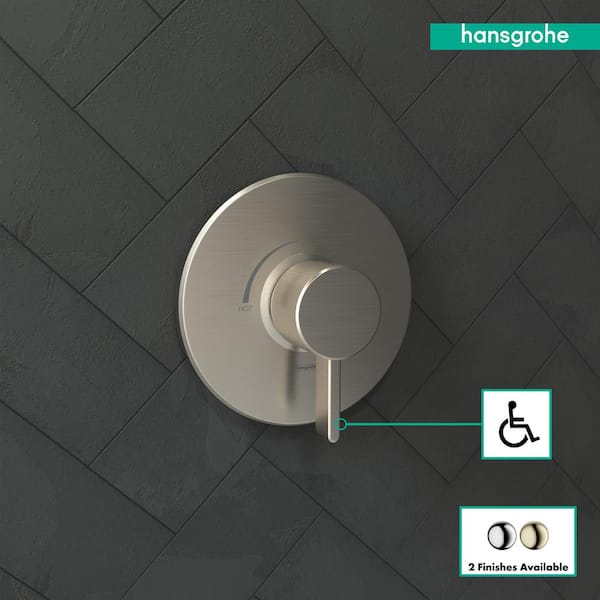 Hansgrohe 31447000 Metris S 4-Hole Rim-Mounted Manual Bath Mixer - View #11