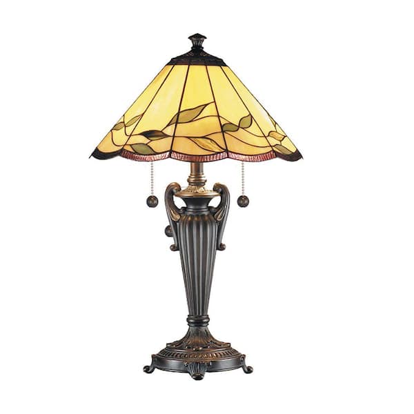 Dale Tiffany 26 in. Falhouse Antique Bronze Table Lamp