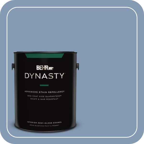 1 gal. #MQ5-51 Mystery One-Coat Hide Semi-Gloss Enamel Interior Stain-Blocking Paint & Primer