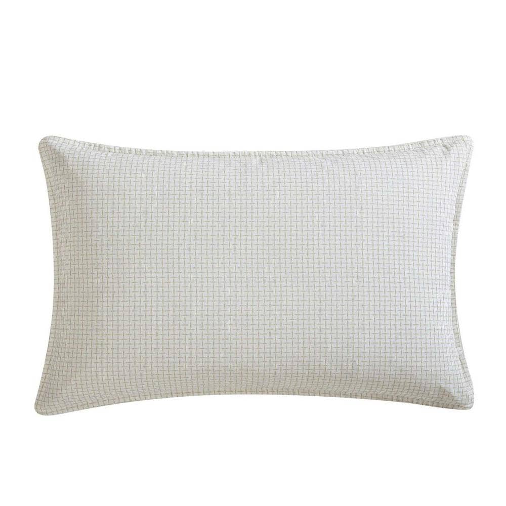 King Tan Cotton Reversible Comforter Set with Shams