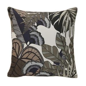 Nature Outdoor Pillow Throw Pillow in Multi 18 x 18 - Includes 1-Throw Pillow