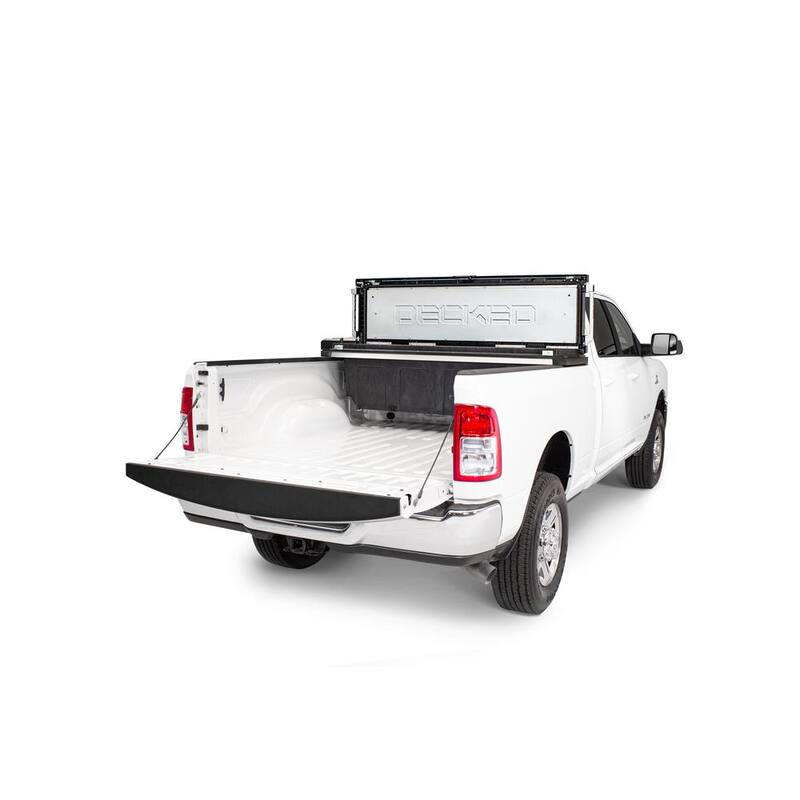 76 in. Matte Black HDP Full-Size Crossover Pickup Truck Tool Box with Lifetime Warranty for Toyota Tundra (2022-current)