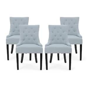Hayden Light Sky Upholstered Dining Chairs (Set of 4)