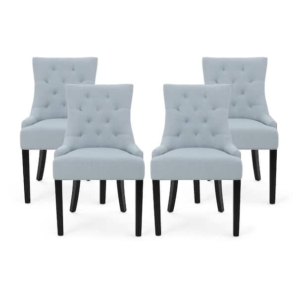 Sky Upholstered Dining Chairs Set, Light Wood Dining Chairs Set Of 4