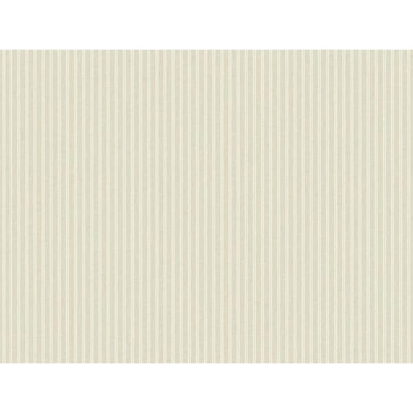 York Wallcoverings New Ticking Stripe Beige Spray and Stick Roll (Covers 60.75 sq. ft.)
