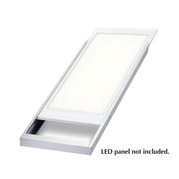 White Office Lighting Frame Kit 600 x 600 LED Surface Mounting Panel 