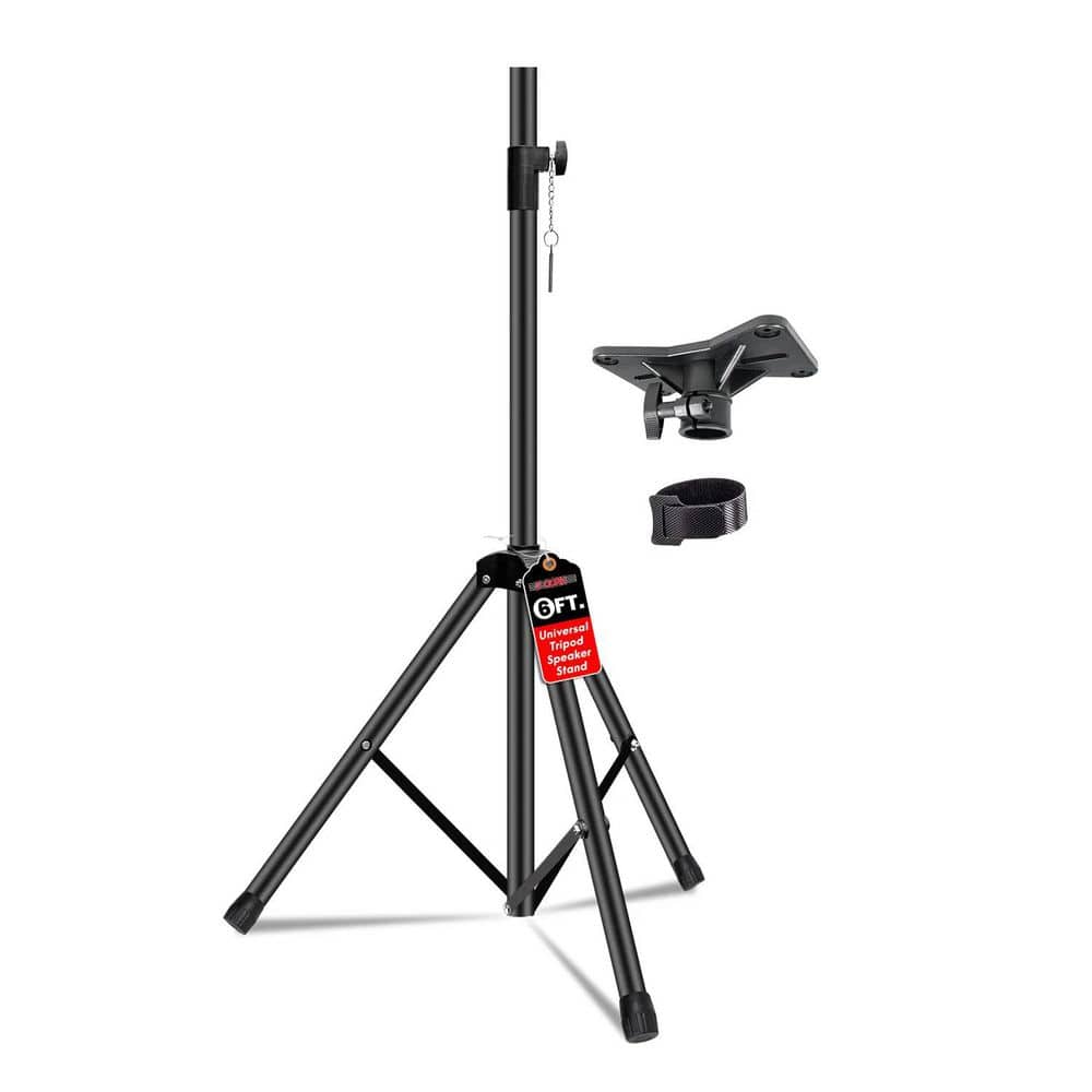 Adjustable 40-72 in. Speaker Stand Tripod for PA/DJ Monitors-1-Pack, Black price history on PriceWatchPro