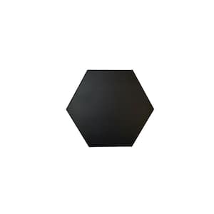 Bex Hexagon 6 in. x 6.9 in. Onyx 2.3mm Stone Peel and Stick Backsplash Tile (6.5 sq.ft./30-Pack)