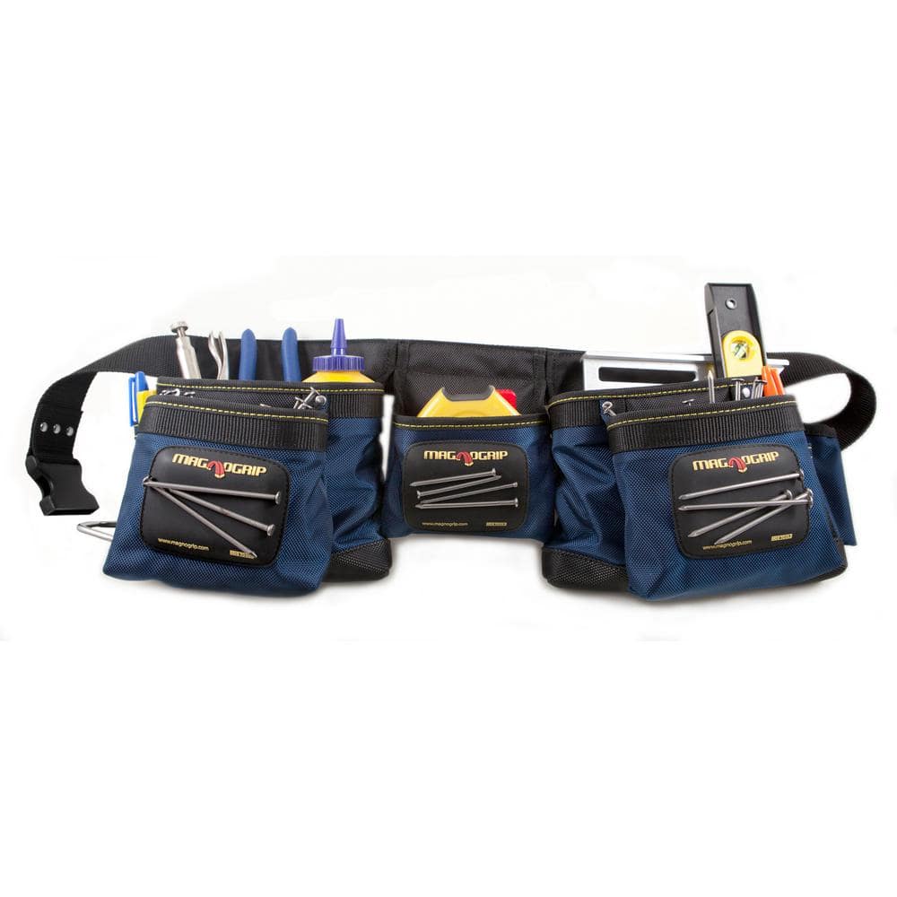 Tool Belt Magnetic Tool Pouch With 26 Pocket Tool Belts For - Temu