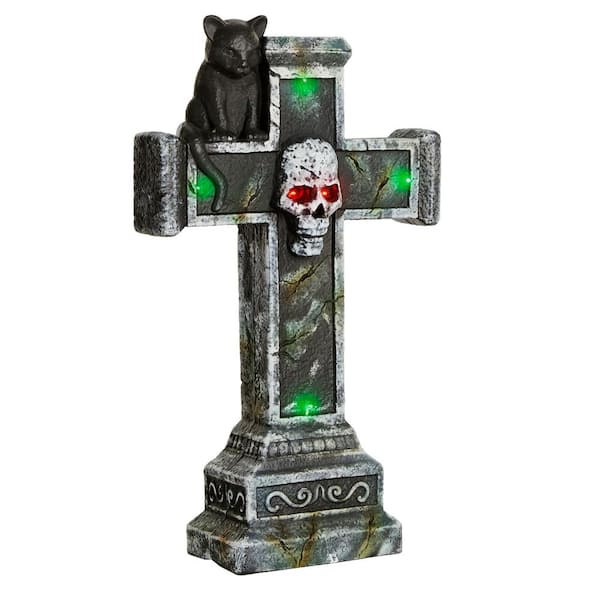 New Halloween shops 25” Lighted Rest in Pieces Blow Mold Tombstone Yard Decoration