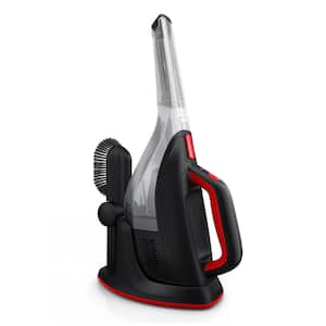Whole Home 12V Bagless, Cordless, Rinseable Filter, Handheld Vacuum Cleaner for Multi-Surface Cleaning in Black