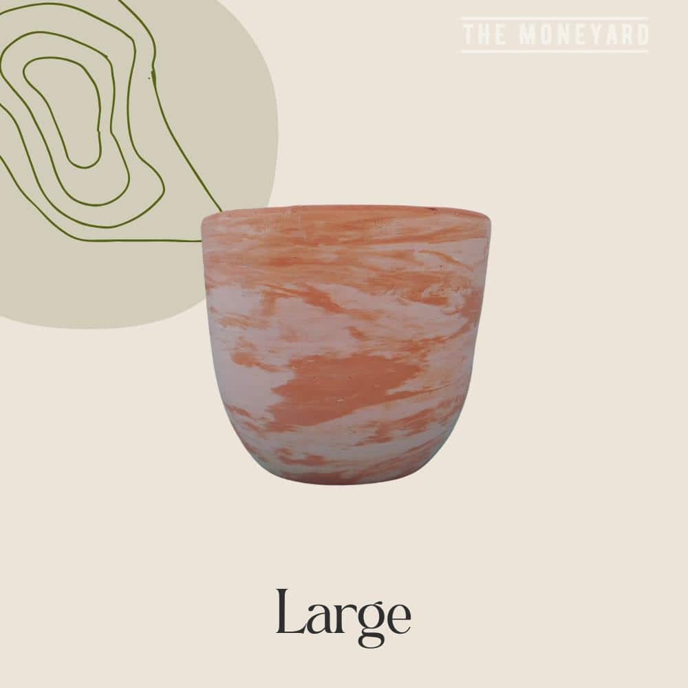 Clay planter Terra Tape Large