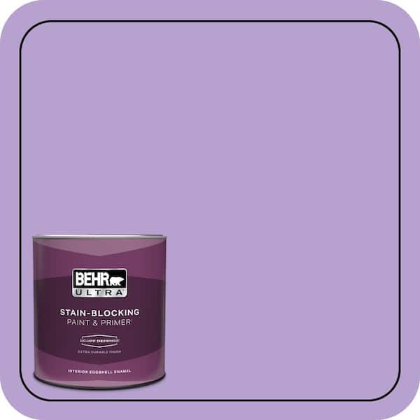 BEHR ULTRA 1 qt. #P570-3 Flower Girl Extra Durable Eggshell Enamel Interior Paint & Primer