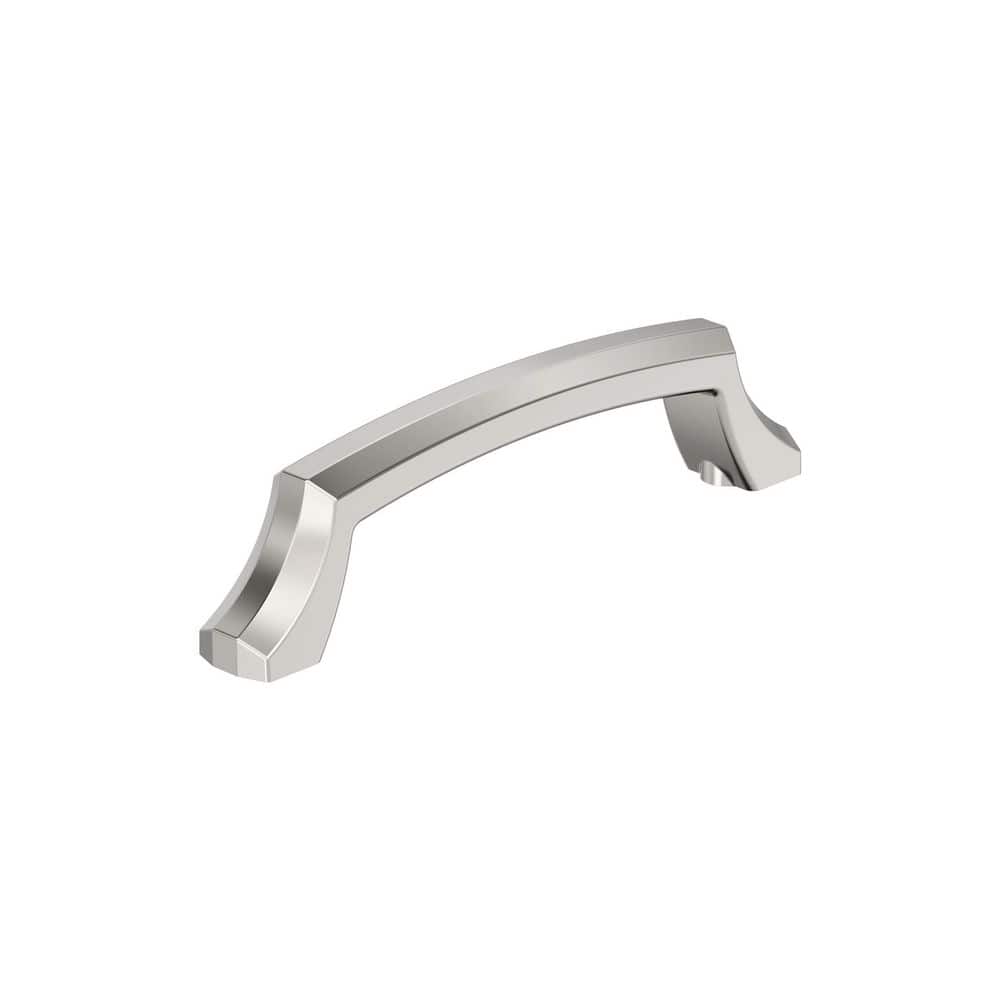 Bellamy 3-3/4 in. (96 mm) Center-to-Center Polished Nickel Arch Cabinet Pull price history on PriceWatchPro