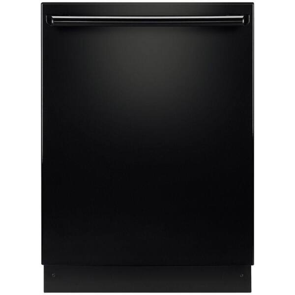Electrolux IQ Touch Top Control Dishwasher in Black with Stainless Steel Tub and Satellite Spray Arm