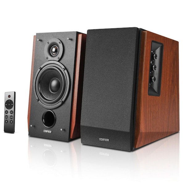 R1700BTs 66-Watt Continuous-Power Amplified Bluetooth 2.0 Bookshelf Speaker System