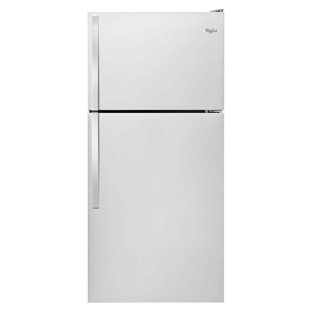 Whirlpool 18.2 cu. ft. Top Freezer Refrigerator in Monochromatic Stainless Steel