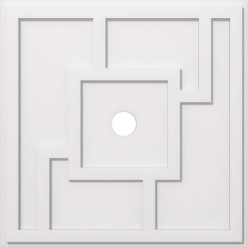 1 in. P X 10-1/2 in. C X 30 in. OD X 3 in. ID Knox Architectural Grade PVC Contemporary Ceiling Medallion price history on PriceWatchPro