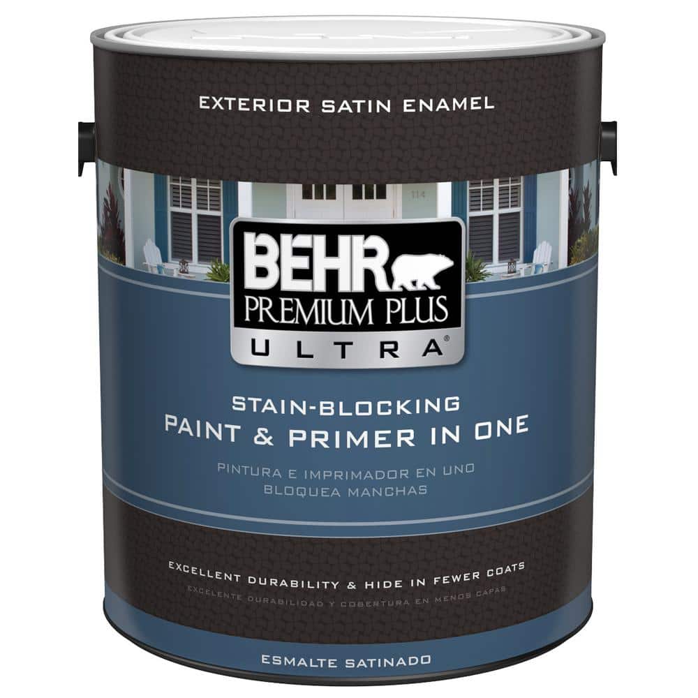 1 gal. Medium Base Satin Enamel Exterior Paint & Primer price history on PriceWatchPro