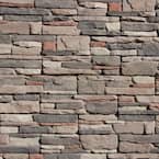 Easy Stack 5 in x 20 in. Elk Creek No Mortar Concrete Ledge Stone Flat Panel 100 sq. ft. Crated