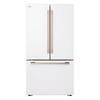 STUDIO 27 cu. ft. Smart Counter-Depth MAX French Door Refrigerator in Essence White