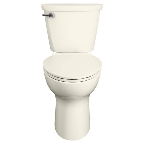 Cadet Pro Compact Tall Height 14 in. Rough-In 2-Piece 1.28 GPF Single Flush Elongated Toilet in Linen, Seat Not Included