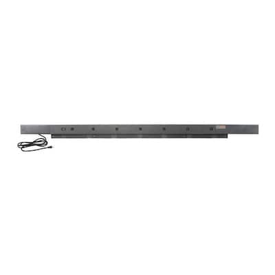 6 ft. 9-Outlet Workbench Power Strip with Tool Caddy Extensions in Hammered Granite