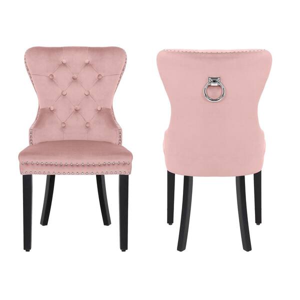 pink knocker chair