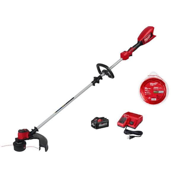 M18 Brushless 18V 16 in. Cordless Battery Powered String Trimmer Kit w/ 0.095 in. x 250 ft. Trimmer Line