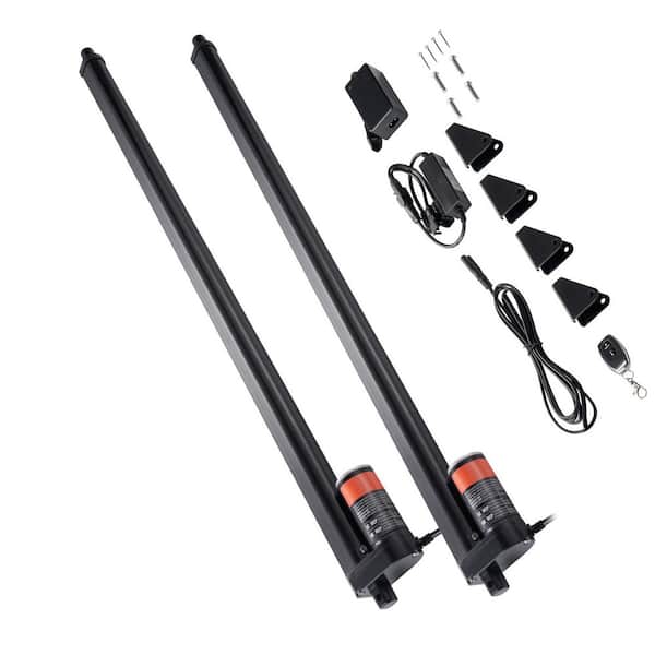 SKYSHALO 2PCS Linear Actuator Kit, 30 in. High Speed 0.35 in. /s Linear Motion Actuator 12V, 220 lbs. /1000N Linear Actuator