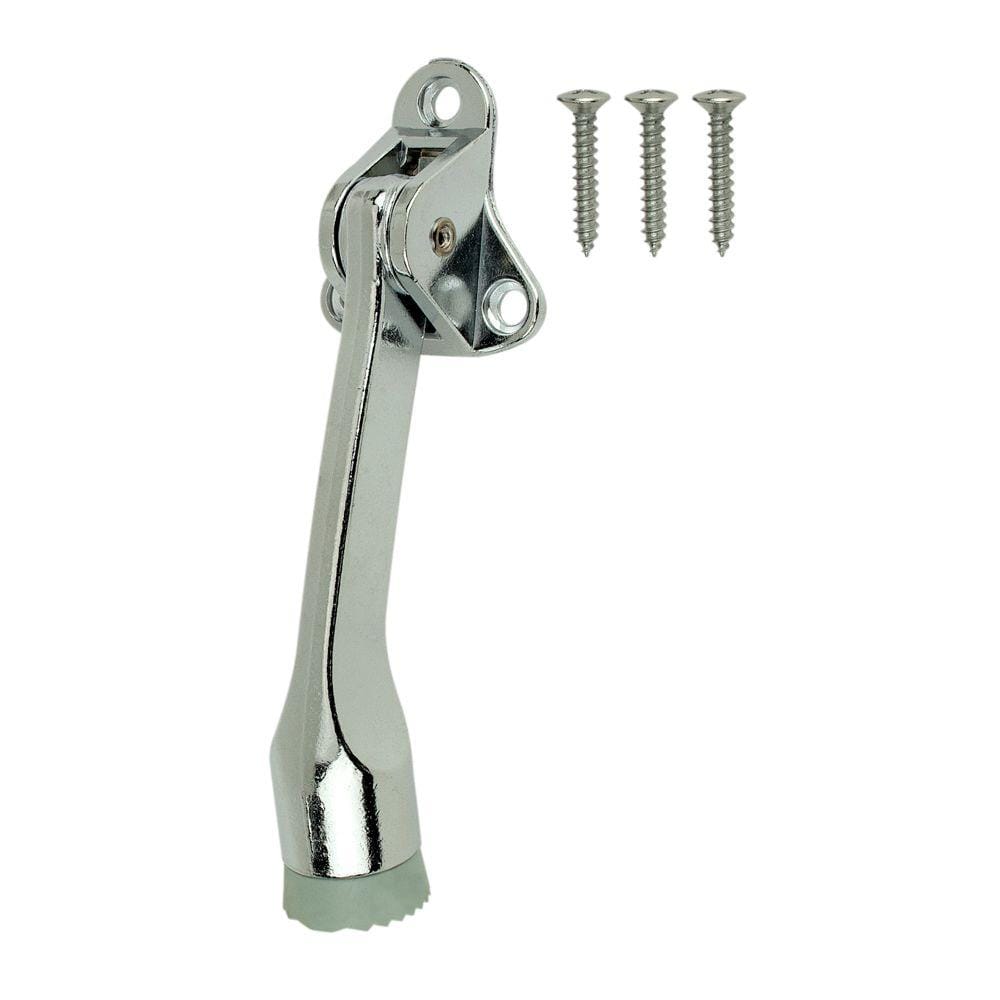 UPC 030699153343 product image for Everbilt Chrome Kick Down Door Stop | upcitemdb.com