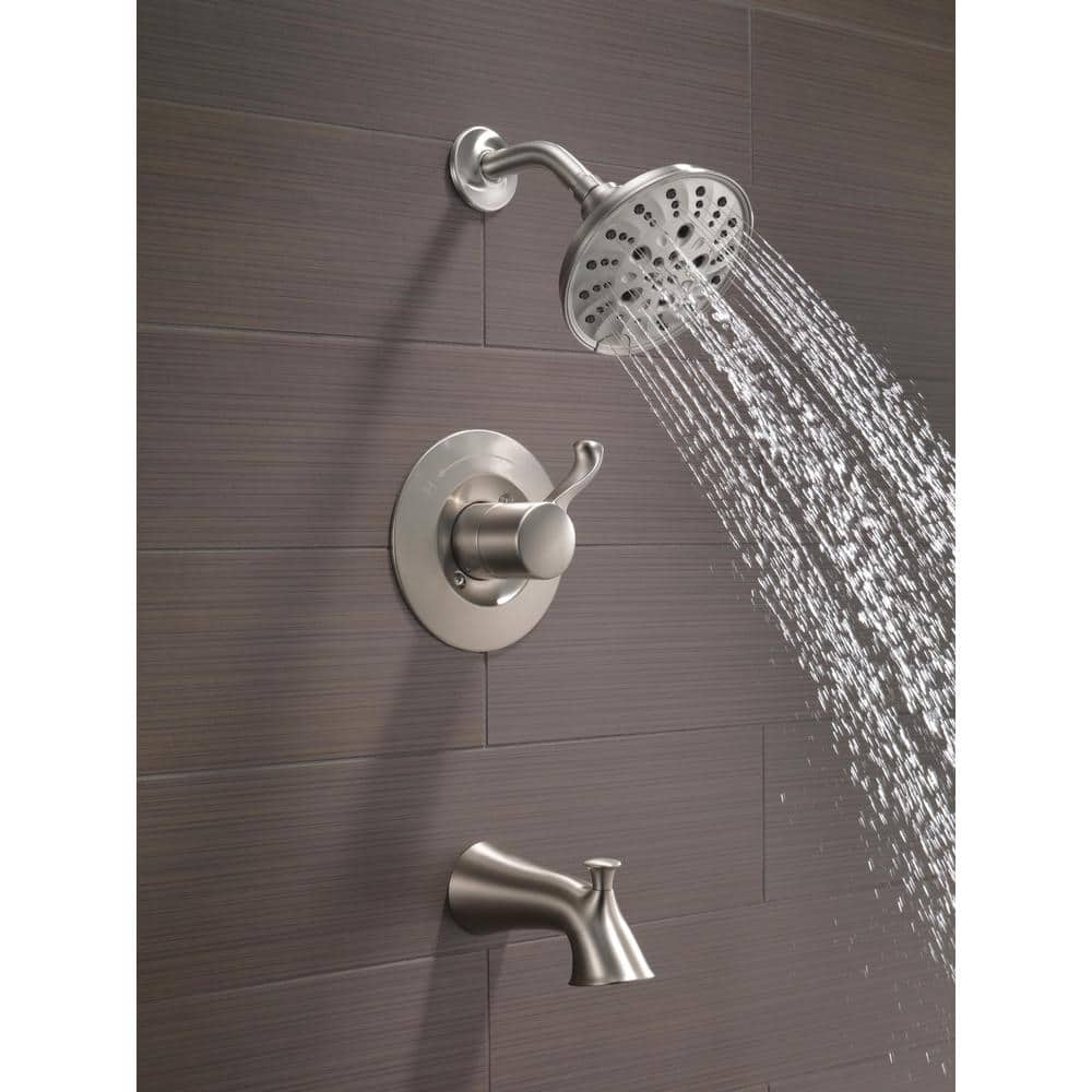 SpotShield Stainless Steel Wall Mounted Shower Faucet Set