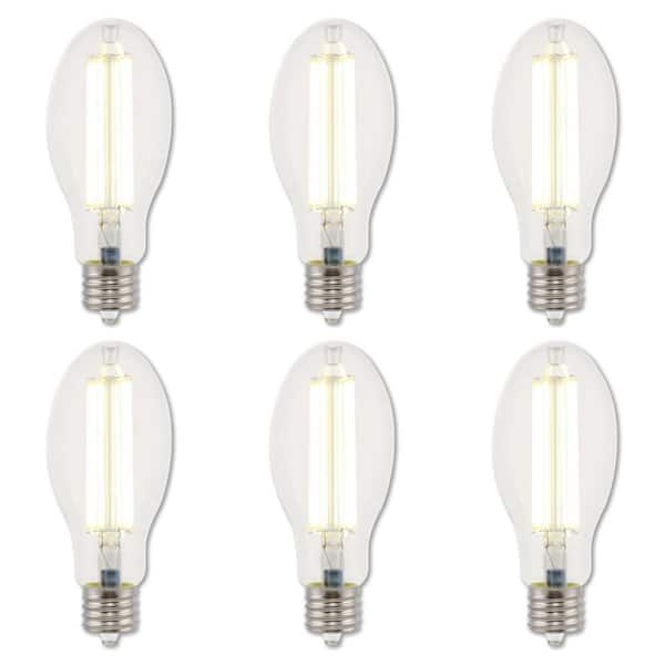 Westinghouse 175-Watt HID Equivalent ED28 Filament EX39 LED Light Bulb 5000K (6-Pack)