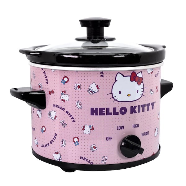 Uncanny Brands 2 Qt. Pink Hello Kitty Slow Cooker SC2-KIT-HK1