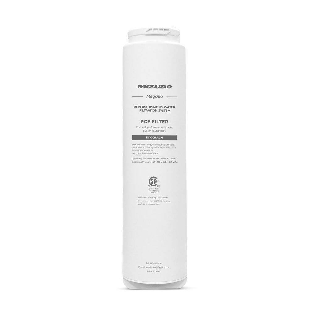 PCF Water Filter Cartridge Replacement for Megaflo Under Sink Reverse Osmosis System, 1-Pack price history on PriceWatchPro