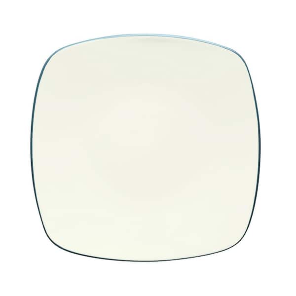 Noritake Colorwave Blue Stoneware Square Dinner Plate 10-3/4 in.