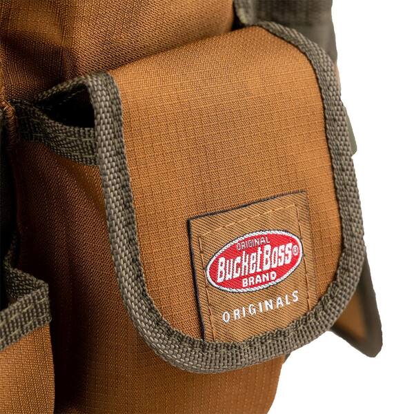 Bucket Boss The Bucketeer Bucket Tool Organizer in Brown