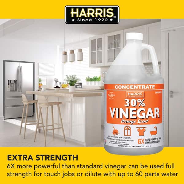 Harris Cleaning Vinegar Mandarin Orange 1 Gallon, Size: 128 Ounces