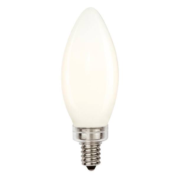 Westinghouse 60-Watt Equivalent Soft White B11 Dimmable Filament LED Light Bulb